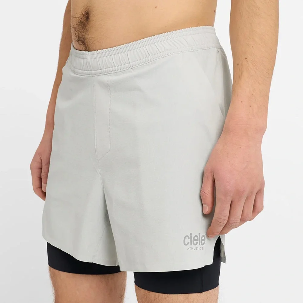 Ciele NEW WRKShort - Light Grey men's‎ short Size Small